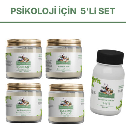 Psikoloji için 5 li set