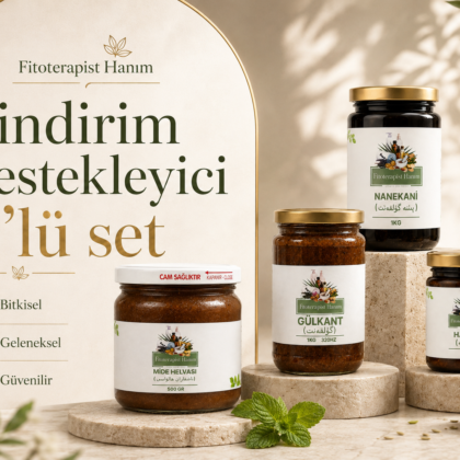 Sindirim destekleyici 4lü set Mide helvası, Hazime, Gülkant, Nanekani