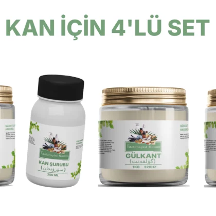 kan için 4'lü set