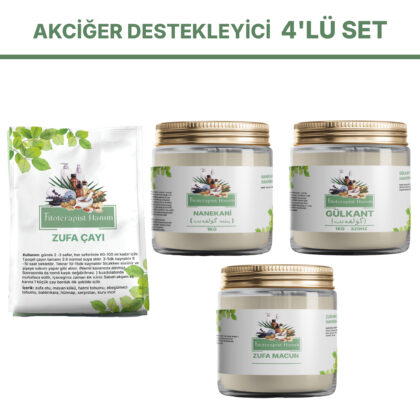 akciğer destekleyici 4 lü set