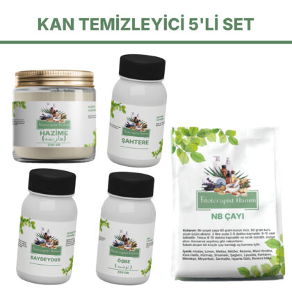 kan temizleyici 5 li set