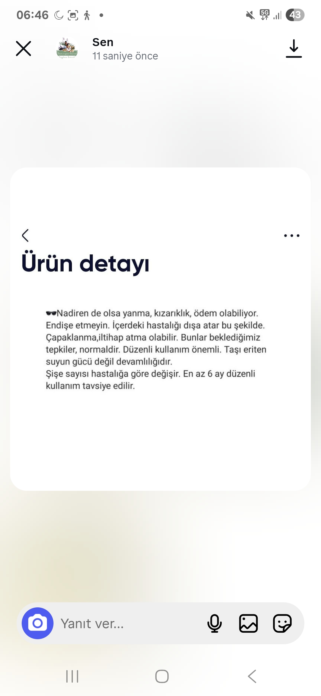 Yaban Mersini Ekstraktı & Nur -u Ayn(göz seti) - Görsel 4